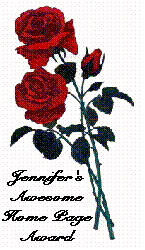 Jennifer's Awesome Homepage Award